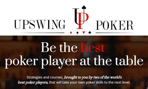 upswing poker|Online Poker Training and Poker Lessons .